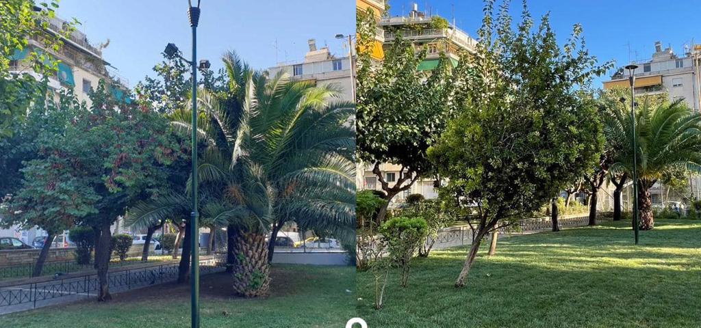 Η νέα μεγάλη ανάπλαση στο πάρκο 4 στρεμμάτων απέναντι από τον Σταθμό Λαρίσης Η νέα μεγάλη ανάπλαση στο πάρκο 4 στρεμμάτων απέναντι από τον Σταθμό Λαρίσης